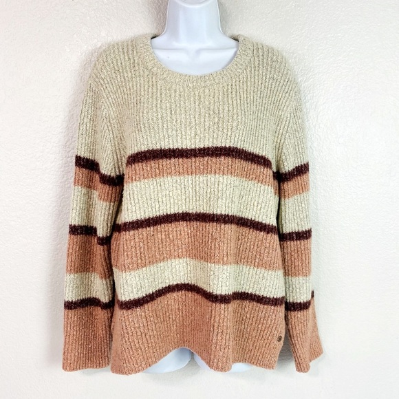 Roxy Winter River Chunky Sweater Size L - Picture 2 of 7